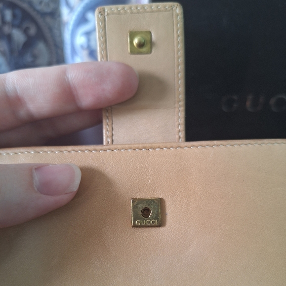 Rare Gucci Suede and Leather Tote and Wallet Set - Picture 14 of 17